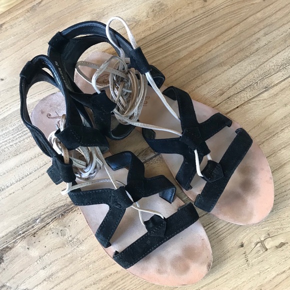 Free People lace up sandals - Picture 3 of 6